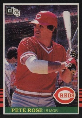 1985 Donruss Pete Rose #641 Baseball Card