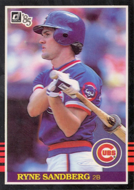 1985 Donruss Ryne Sandberg #67 Baseball Card