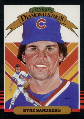 1985 Donruss Ryne Sandberg #1 Baseball Card