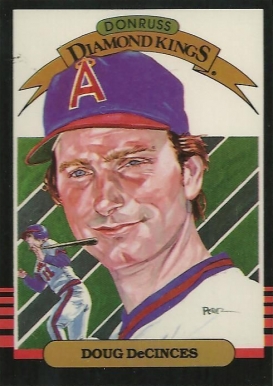 1985 Donruss Doug DeCinces #2 Baseball Card