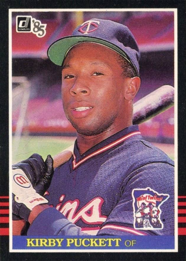 1985 Donruss Kirby Puckett #438 Baseball Card