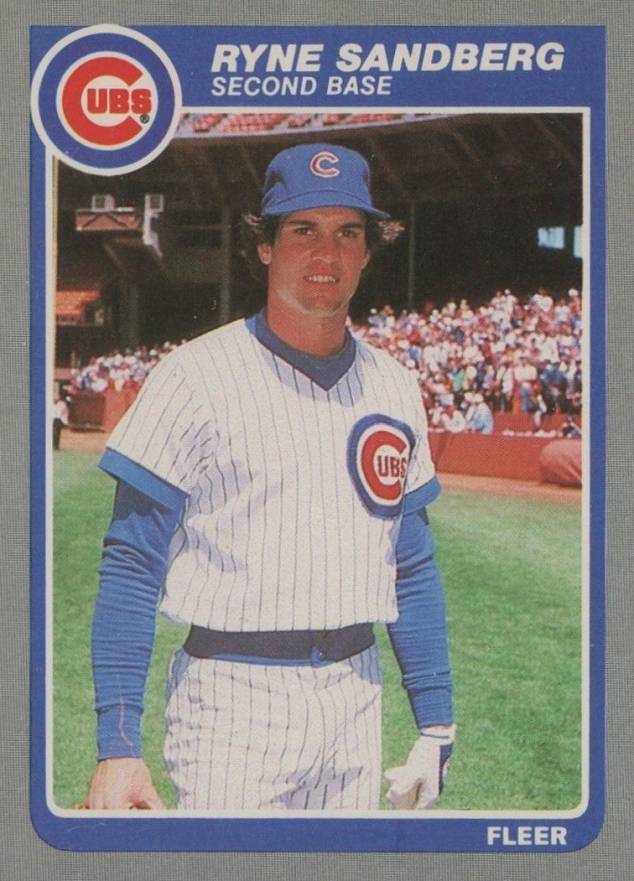 1985 Fleer Ryne Sandberg #65 Baseball Card