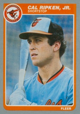 1985 Fleer Cal Ripken #187 Baseball Card