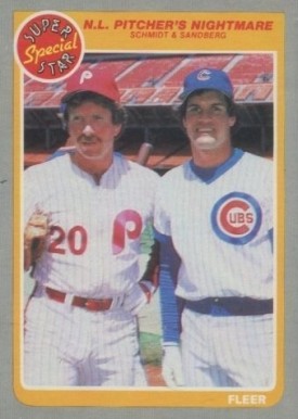 1985 Fleer N.L. Pitchers Nightmare #630 Baseball Card