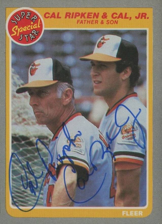 1985 Fleer Father And Son #641 Baseball Card