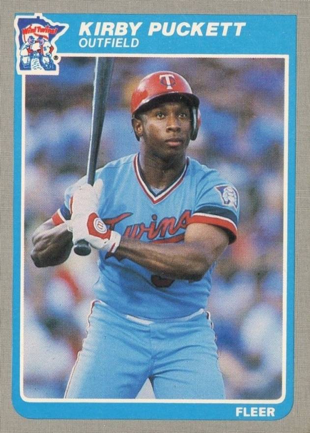 1985 Fleer Kirby Puckett #286 Baseball Card