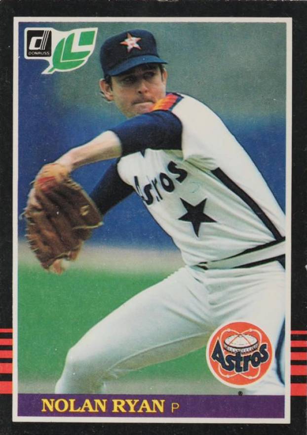 1985 Leaf Nolan Ryan #216 Baseball Card