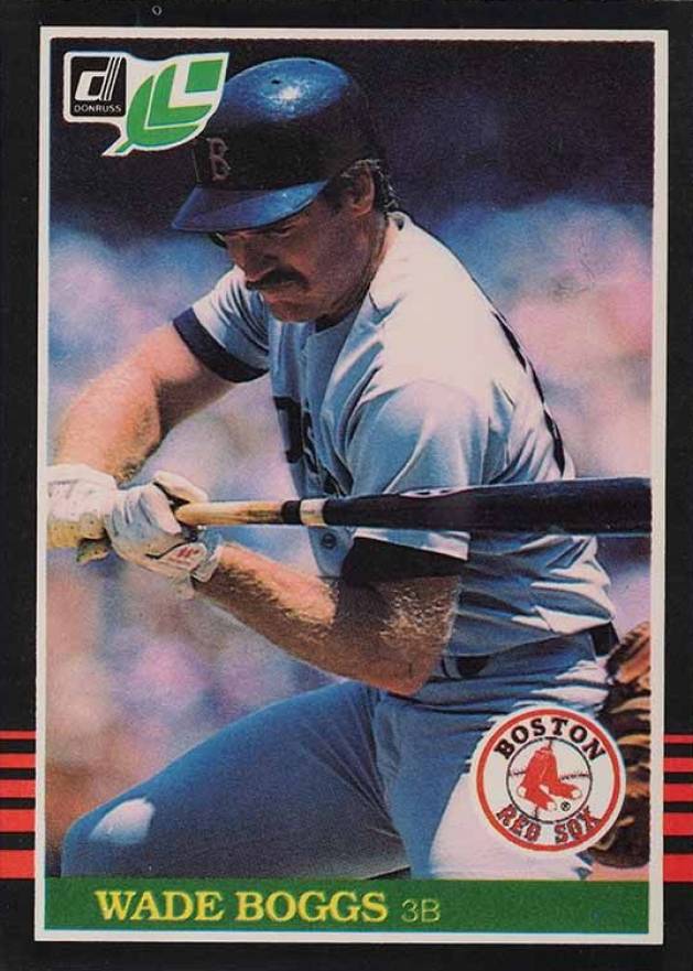 1985 Leaf Wade Boggs #179 Baseball Card