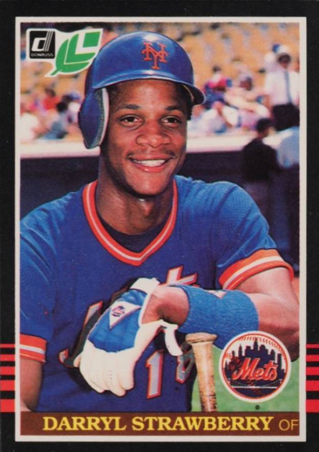 1985 Leaf Darryl Strawberry #159 Baseball Card