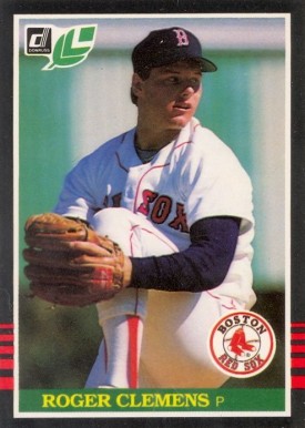 1985 Leaf Roger Clemens #99 Baseball Card