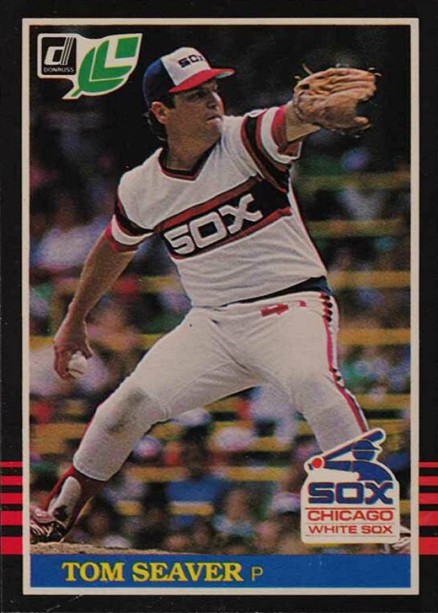 1985 Leaf Tom Seaver #101 Baseball Card