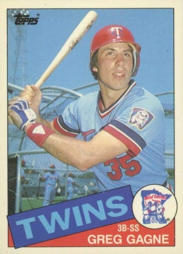 1985 Topps Traded Tiffany Greg Gagne #36T Baseball Card