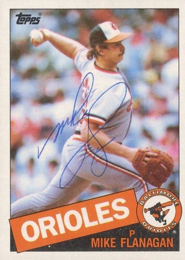 1985 Topps Mike Flanagan #780 Baseball Card