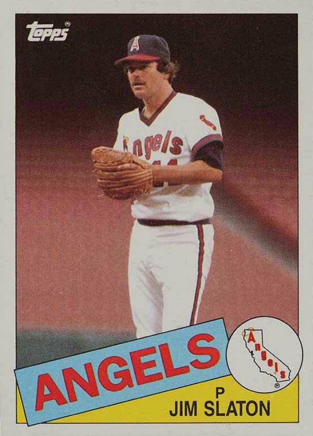 1985 Topps Jim Slaton #657 Baseball Card