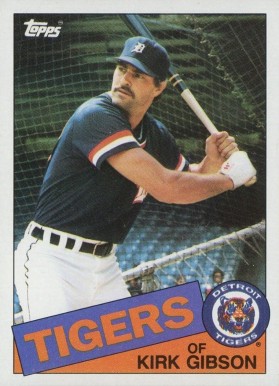 1985 Topps Kirk Gibson #565 Baseball Card
