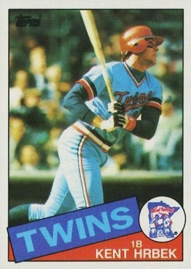 1985 Topps Kent Hrbek #510 Baseball Card