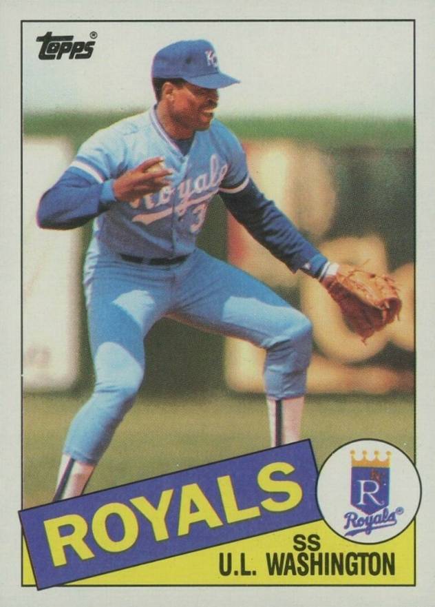 1985 Topps U.L. Washington #431 Baseball Card