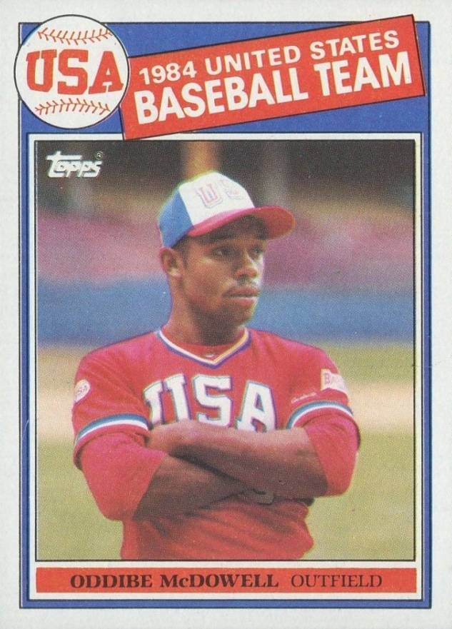 1985 Topps Oddibe McDowell #400 Baseball Card
