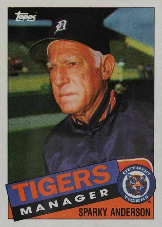 Sparky Anderson (Hall of Fame) Baseball Cards
