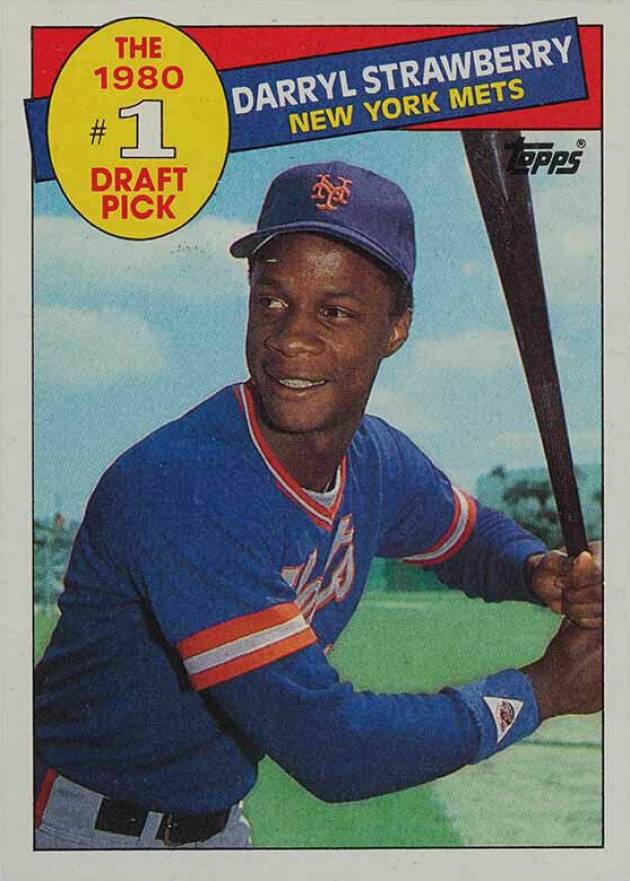 1985 Topps Darryl Strawberry #278 Baseball Card