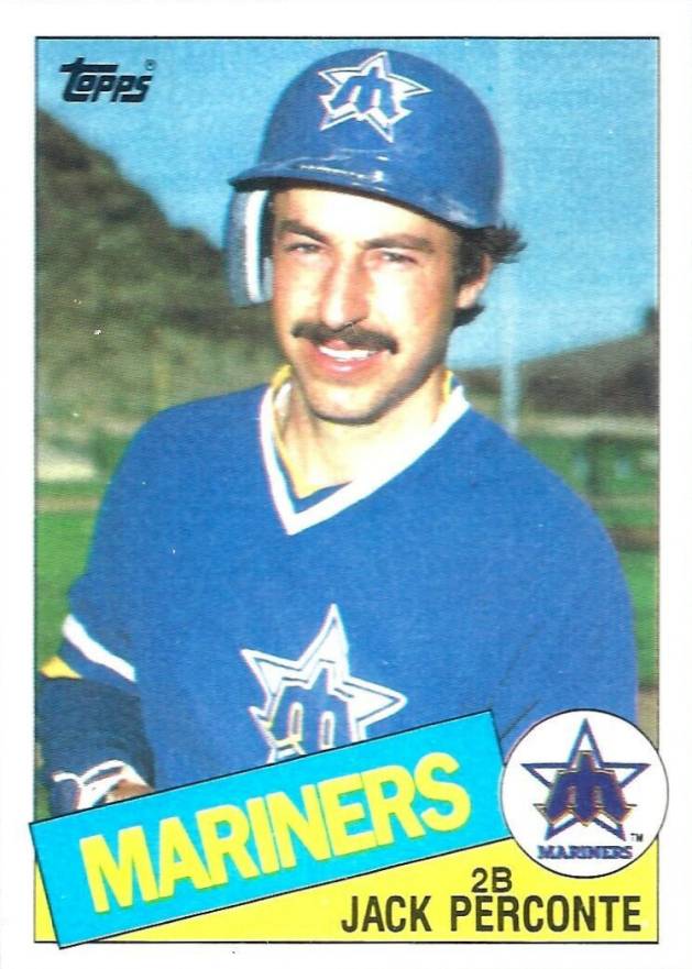 1985 Topps Jack Perconte #172 Baseball Card