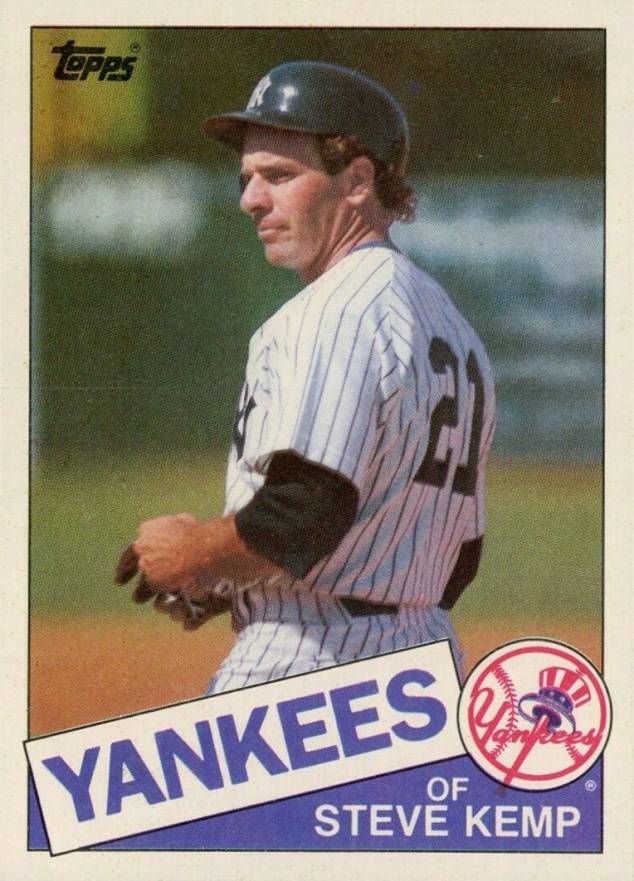 1985 Topps Steve Kemp #120 Baseball Card