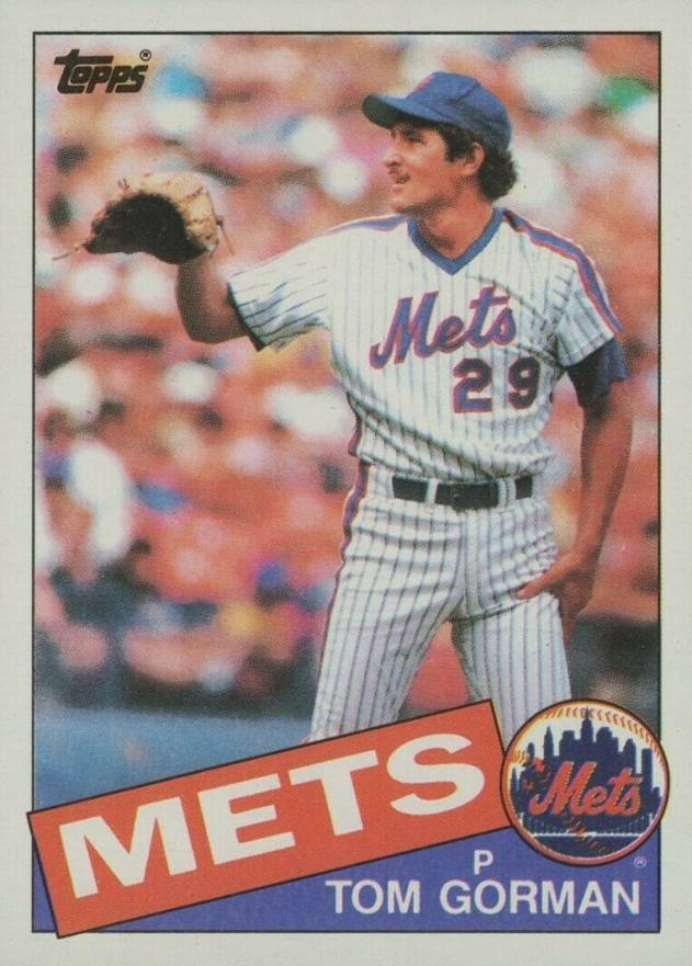 1985 Topps Tom Gorman #53 Baseball Card