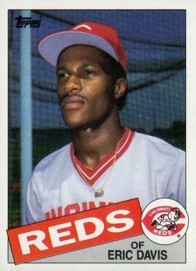 1985 Topps Eric Davis #627 Baseball Card