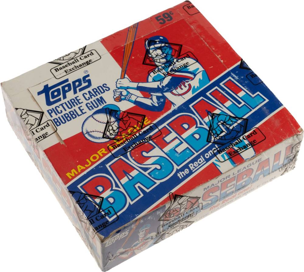 1985 Topps Cello Pack Box #CPB Baseball Card