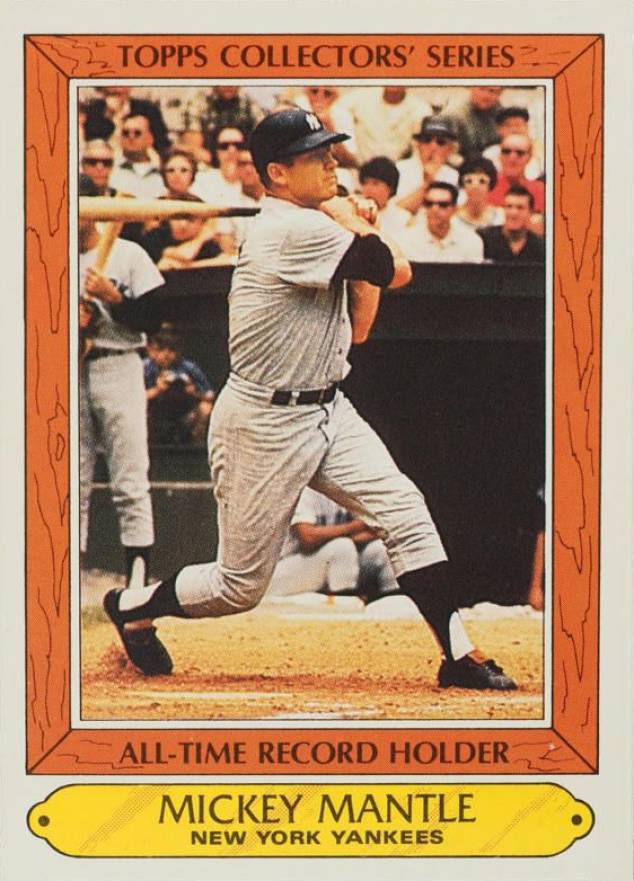 1985 Woolworth Mickey Mantle #23 Baseball Card
