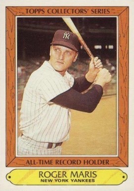 1985 Woolworth Roger Maris #24 Baseball Card
