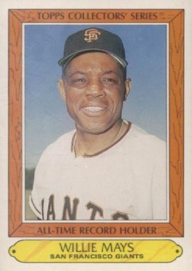 1985 Woolworth Willie Mays #26 Baseball Card