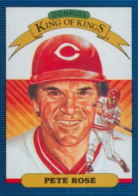1986 Donruss Pete Rose #653 Baseball Card