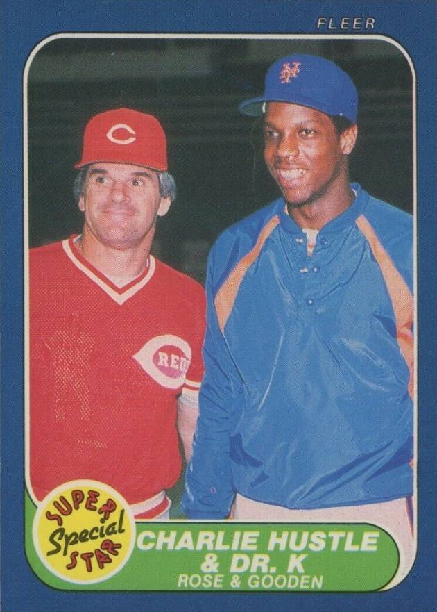 1986 Fleer Charlie Hustle & Dr. K #638 Baseball Card