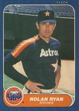 1986 Fleer Nolan Ryan #310 Baseball Card
