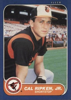 1986 Fleer Cal Ripken #284 Baseball Card