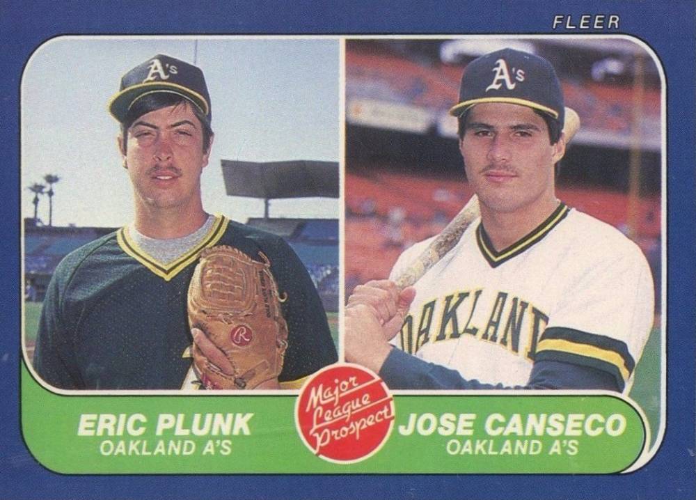 1986 Fleer Major League Prospects Oakland A's #649 Baseball Card