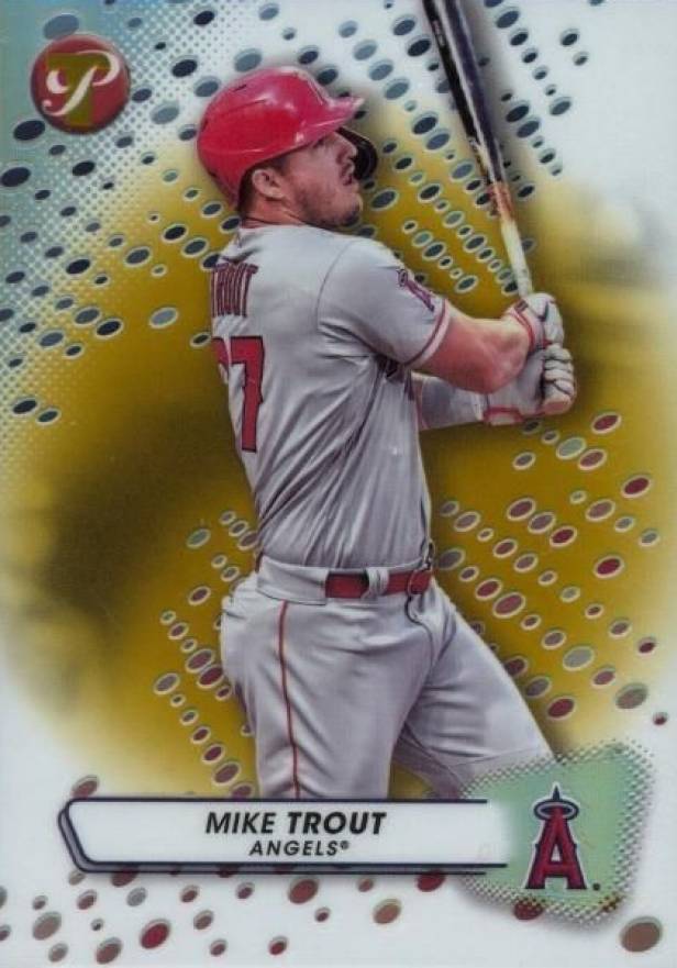 2023 Topps Pristine Mike Trout #27 Baseball Card