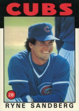 1986 Topps Tiffany Ryne Sandberg #690 Baseball Card