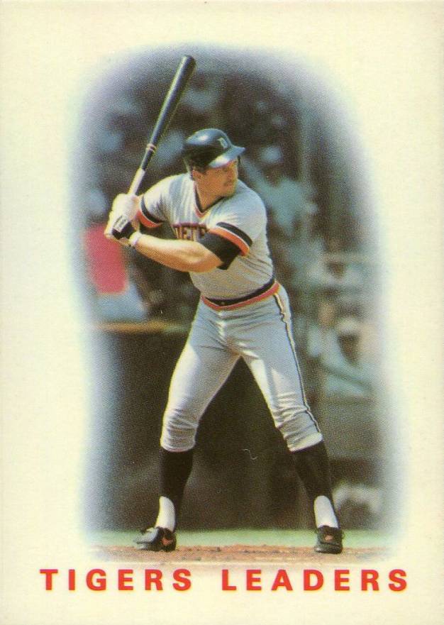 1986 Topps Tiffany Tigers Leaders #36 Baseball Card