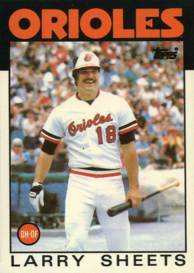 1986 Topps Tiffany Larry Sheets #147 Baseball Card