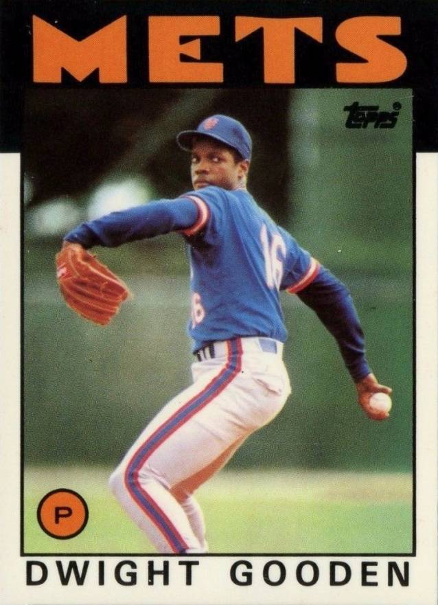 1986 Topps Tiffany Dwight Gooden #250 Baseball Card