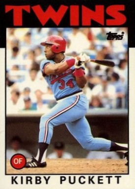 1986 Topps Tiffany Kirby Puckett #329 Baseball Card