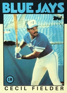 1986 Topps Tiffany Cecil Fielder #386 Baseball Card