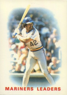 1986 Topps Tiffany Mariners Leaders #546 Baseball Card