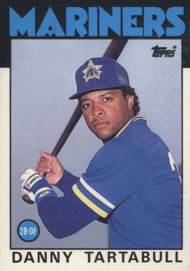 1986 Topps Traded Danny Tartabull #108T Baseball Card