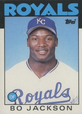 1986 Topps Traded Bo Jackson #50T Baseball Card