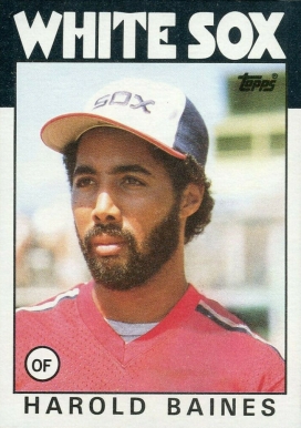 1986 Topps Harold Baines #755 Baseball Card