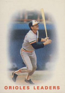 1986 Topps Orioles Leaders #726 Baseball Card