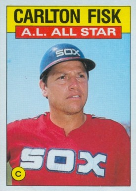 1986 Topps Carlton Fisk (All-Star) #719 Baseball Card